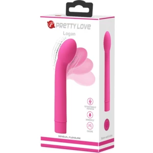 PRETTY LOVE - LOGAN WIBRATOR PUNKTU G 10 WIBRACJI RÃÅ»OWY
